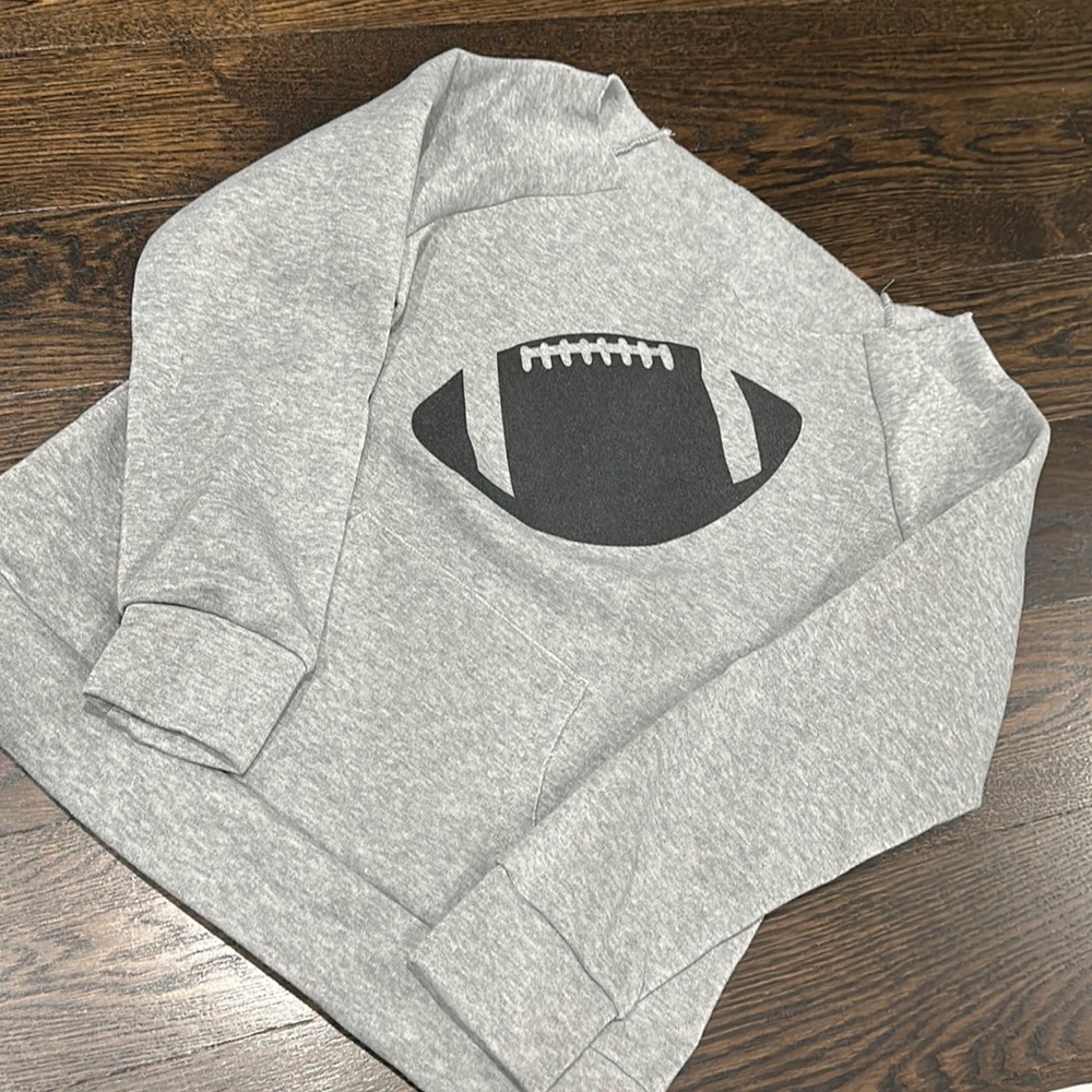 football sweatshirt